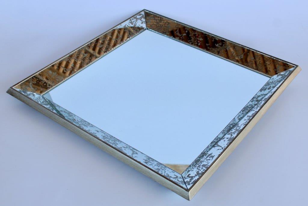 Large Square Hanging Mirror Or Tray